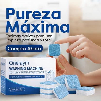 CleanWash PRO - Limpiador Antisarro y Anti-Olores para Lavadora